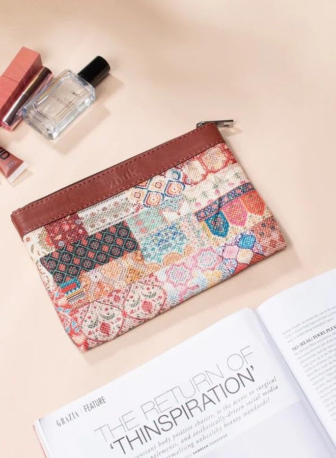 ZOUK علبة هدايا نوابي كلاسيك متعددة الألوان | مستوحاة من فن مادوباني | حافظة بطاقات، حقيبة متعددة الاستخدامات، مفكرة، وفاصل كتب | مجموعة هدايا ثقافية فاخرة للمناسبات والأعياد والهدايا الشخصية - Image 5